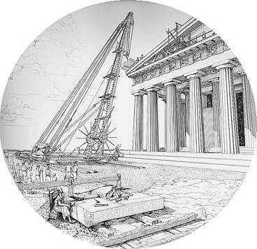 Image result for ancient greek crane