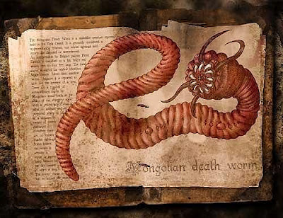 Mongolian death worm, staticDOTenvironmentalgraffitiDOTcom